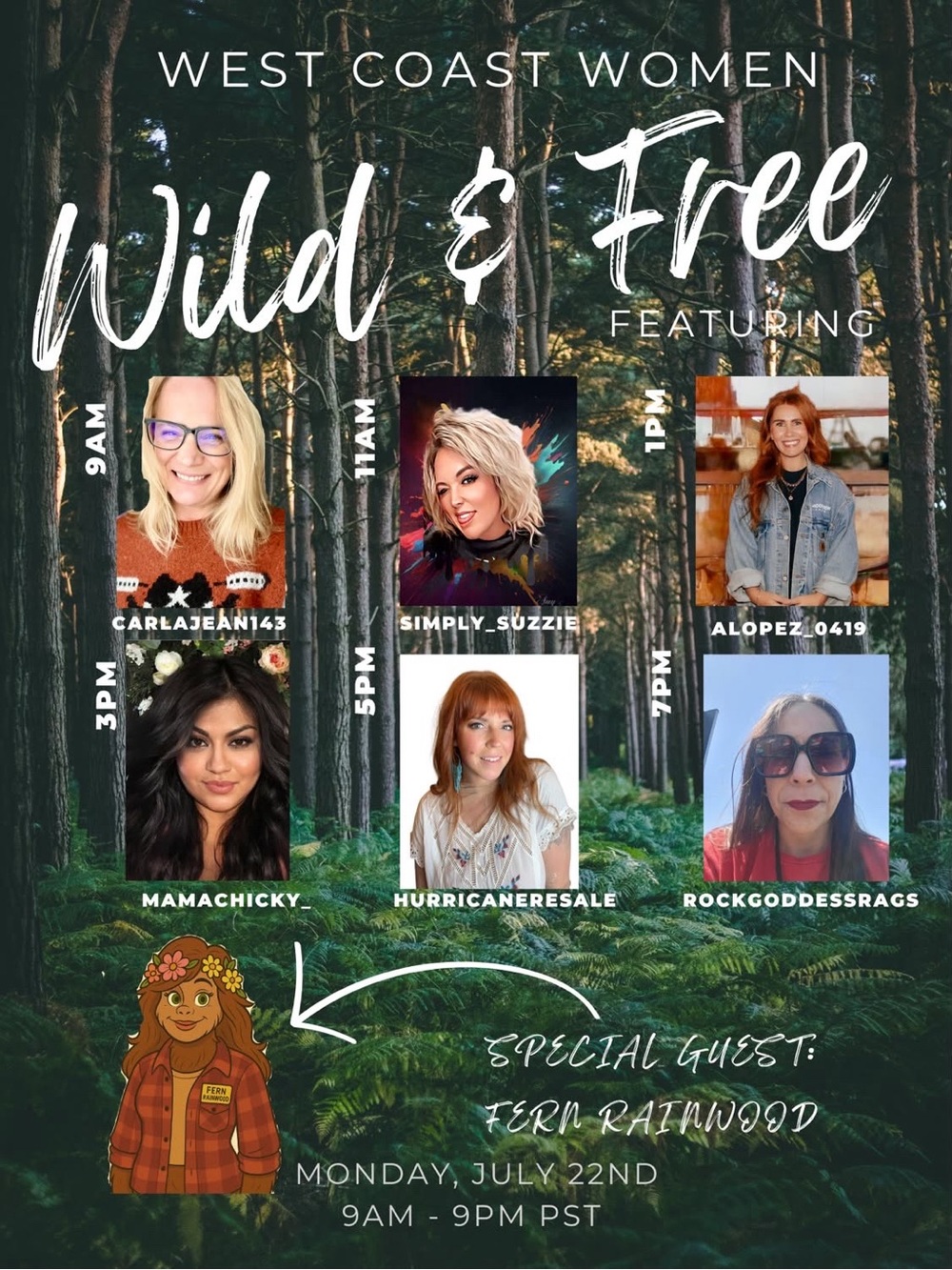 Unlisted for Women of Washington